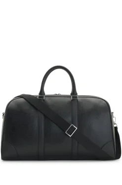 Weekender mit Beschlägen in Silber-Optik