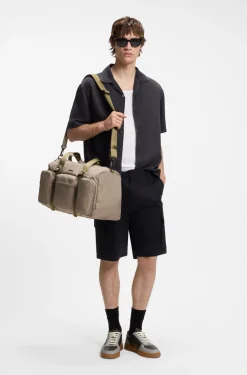 Weekender mit Silikon-Print-Logo