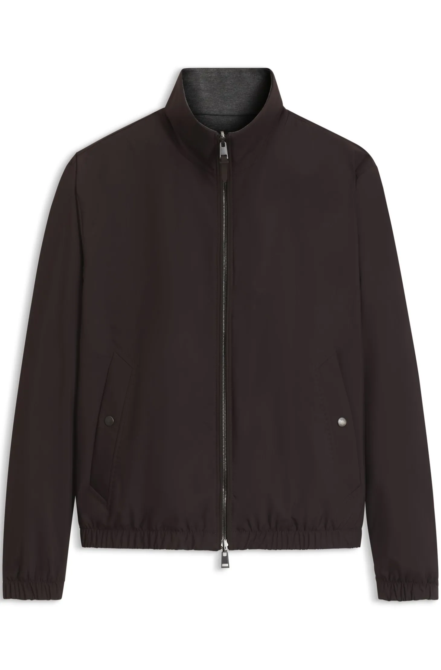 Wendbare Jacke im Blouson-Stil aus wasserabweisendem Gewebe