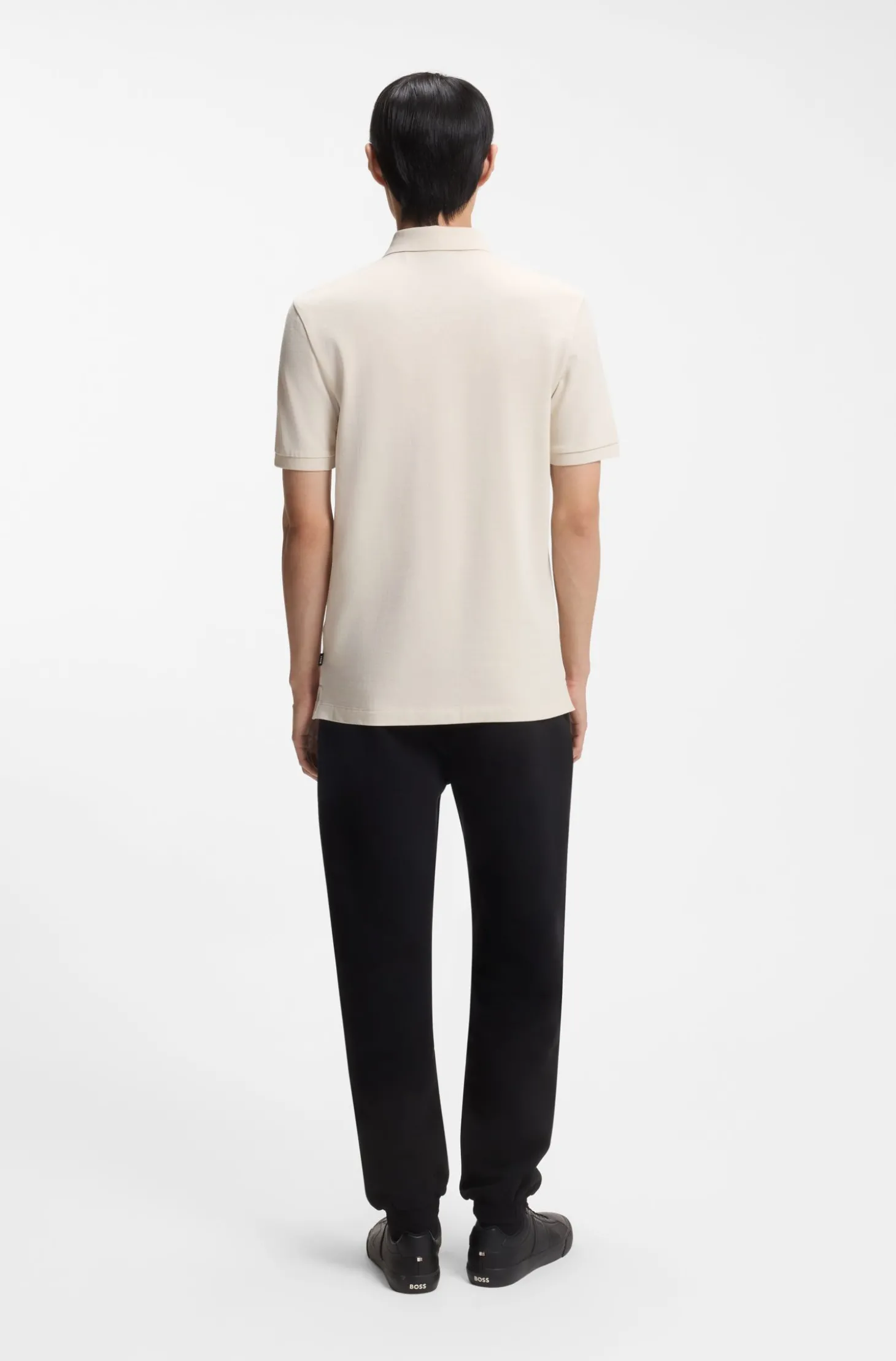 Year of the Horse Poloshirt aus Baumwoll-Piqué mit Logo-Artwork