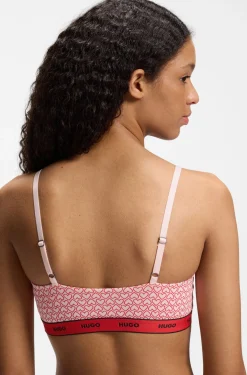 Zweierpack Bralettes aus Stretch-Baumwolle