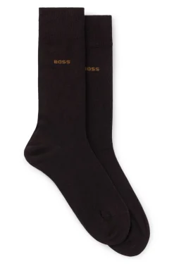Zweierpack Business-Socken aus softer, kompakter Baumwolle
