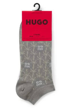 Zweierpack knöchellange Socken