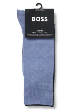 Zweierpack mittelhohe Socken aus Baumwoll-Mix