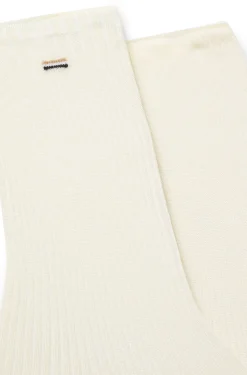 Zweierpack mittelhohe Socken mit Logo-Details