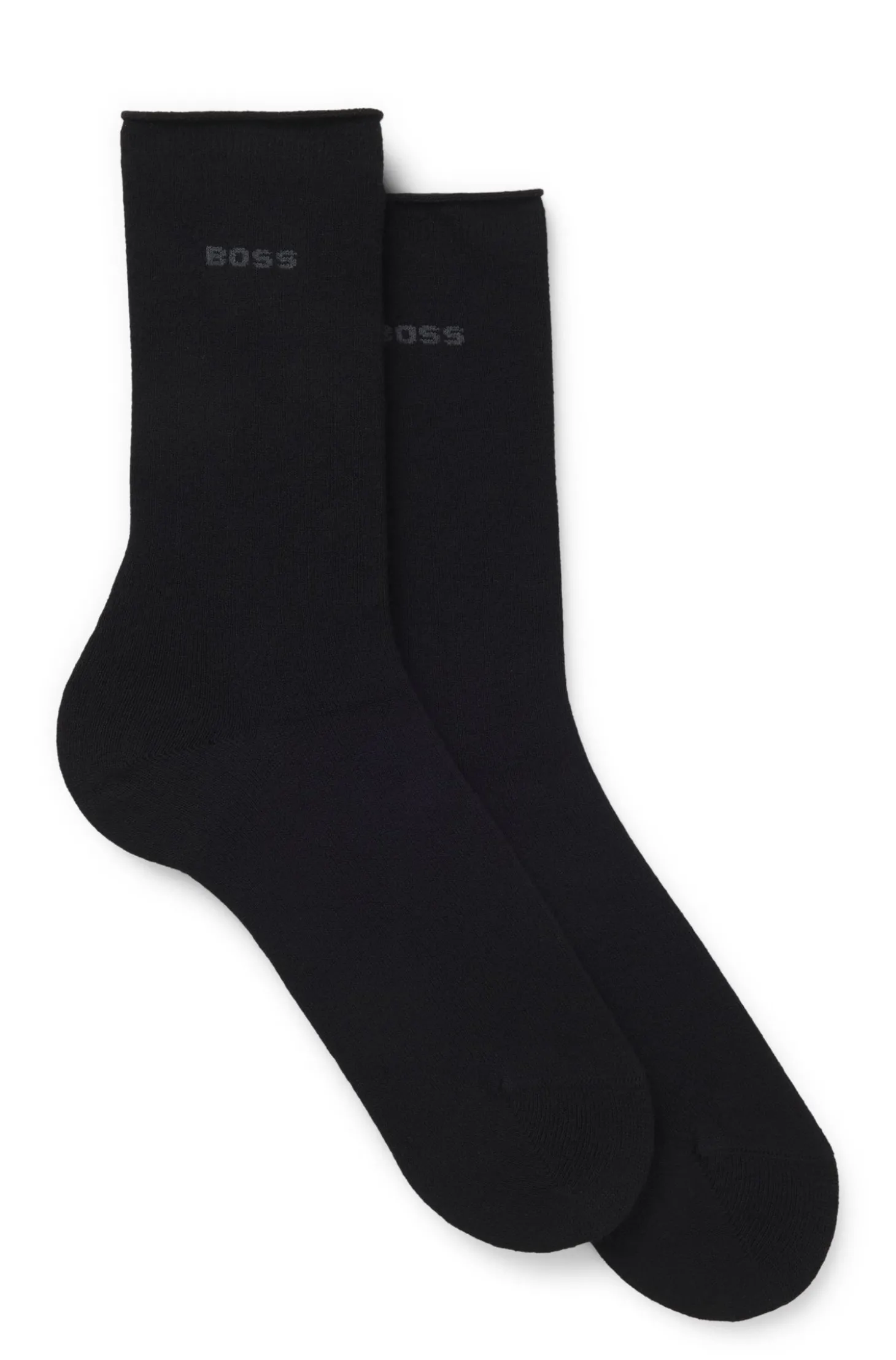 Zweierpack mittelhohe Socken mit Bambus