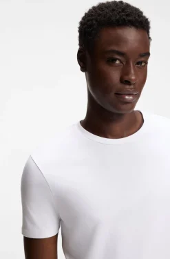 Zweierpack Slim-Fit T-Shirts aus Stretch-Baumwolle