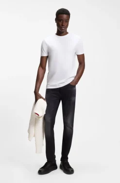 Zweierpack Slim-Fit T-Shirts aus Stretch-Baumwolle