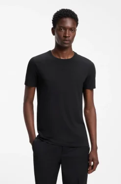 Zweierpack Slim-Fit T-Shirts aus Stretch-Baumwolle