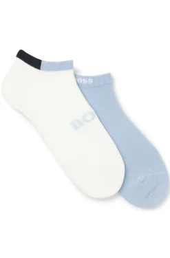 Zweierpack Sneakers-Socken aus softem Bambus-Mix