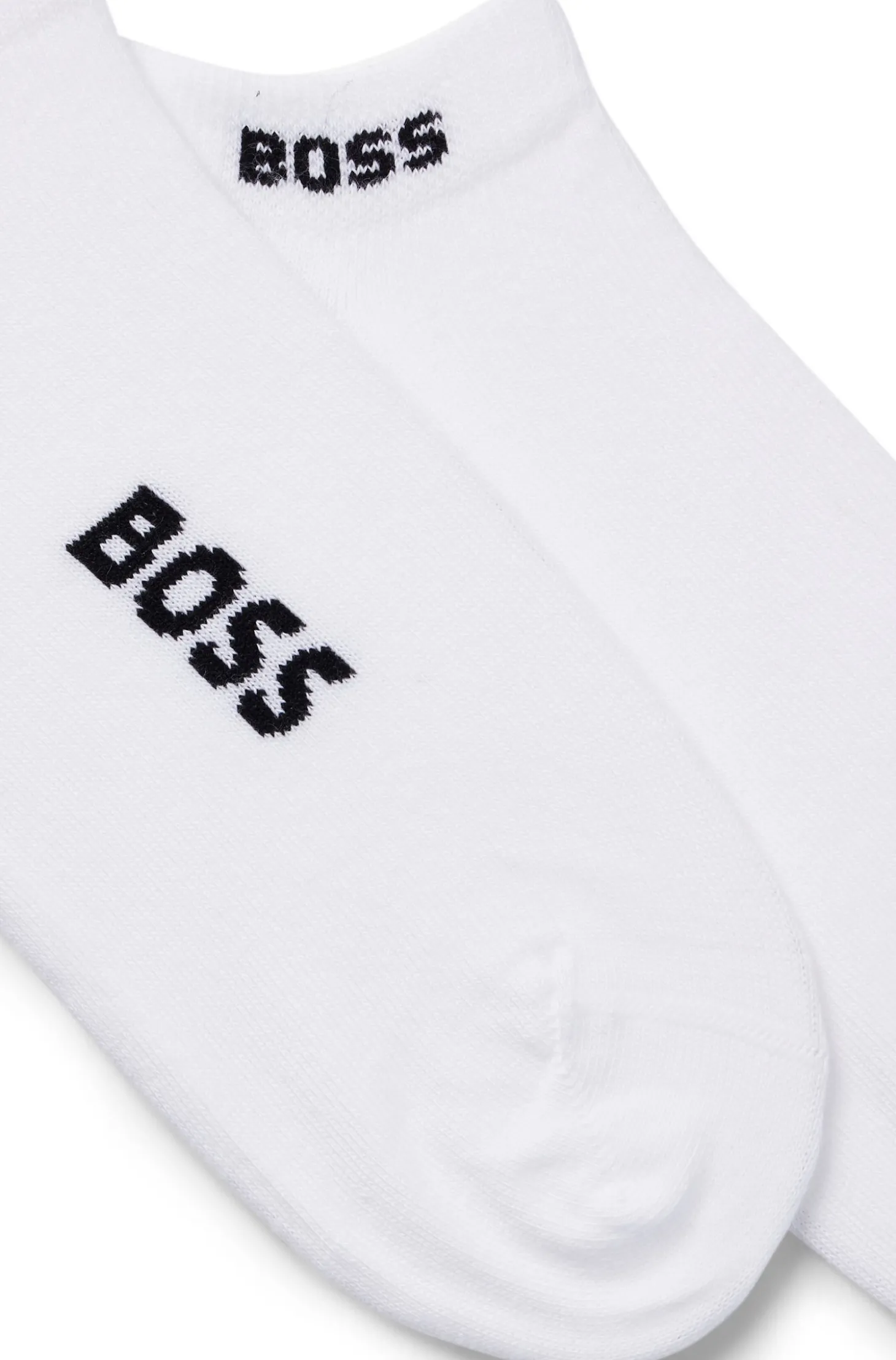 Zweierpack Sneakers-Socken aus Baumwoll-Mix mit Logo