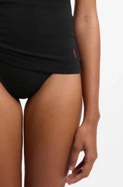 Zweierpack Unterhemden aus Stretch-Baumwoll-Jersey