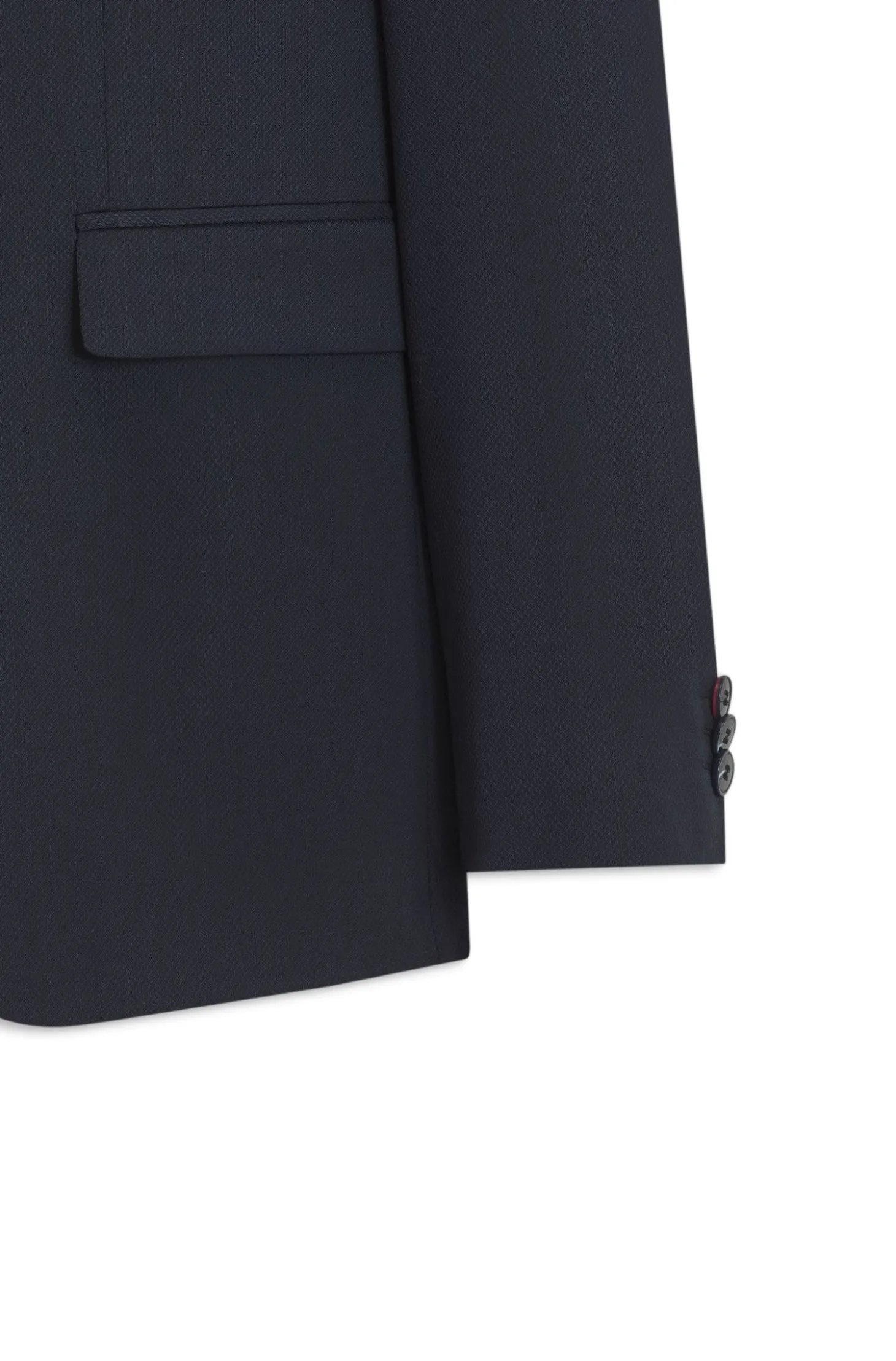 Zweiteiliger Extra Slim-Fit Anzug aus gemustertem Gewebe