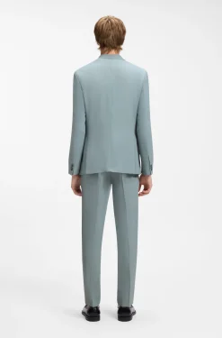 Zweiteiliger Extra Slim-Fit Anzug aus Stretch-Gewebe