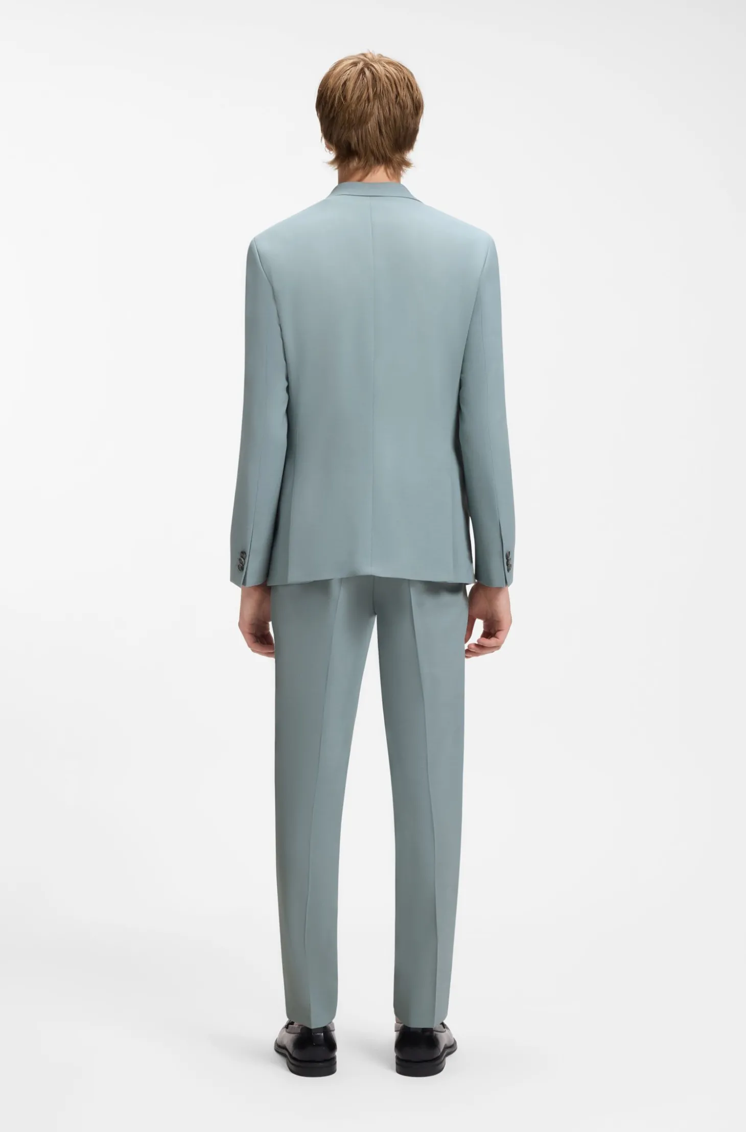Zweiteiliger Extra Slim-Fit Anzug aus Stretch-Gewebe