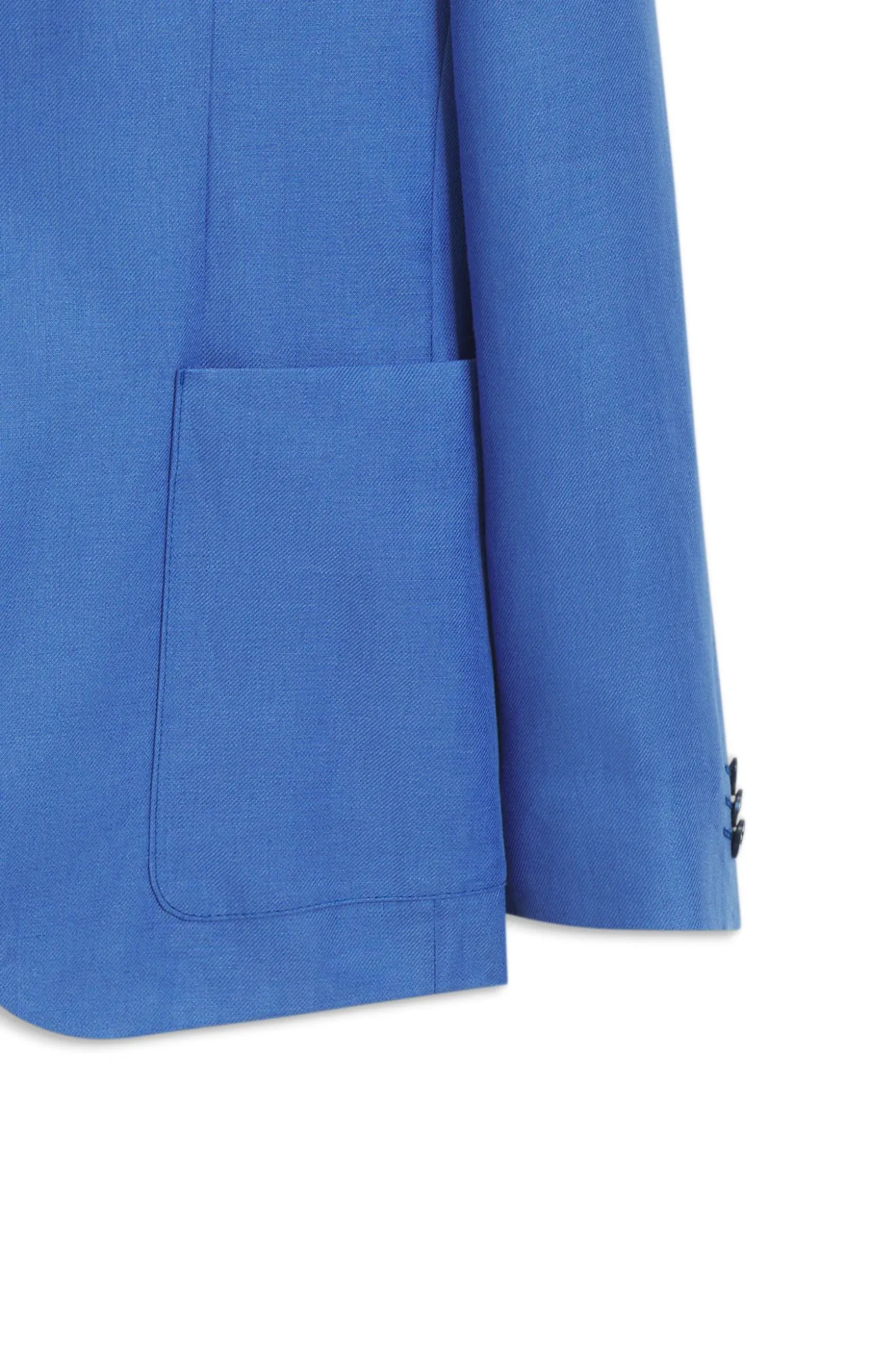 Zweiteiliger Extra Slim-Fit Anzug aus Leinen-Twill