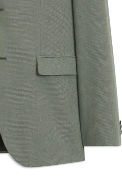 Zweiteiliger Extra Slim-Fit Anzug aus gemustertem Gewebe