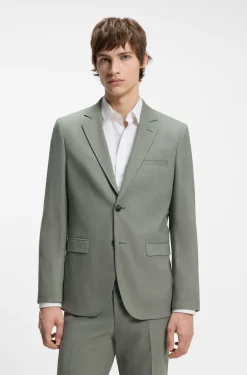 Zweiteiliger Extra Slim-Fit Anzug aus gemustertem Gewebe