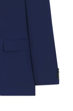 Zweiteiliger Regular-Fit Anzug aus Stretch-Wolle