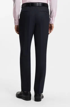 Zweiteiliger Regular-Fit Anzug aus Stretch-Gewebe