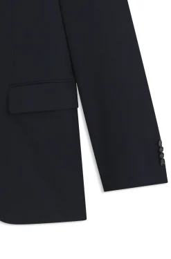 Zweiteiliger Regular-Fit Anzug aus Stretch-Gewebe