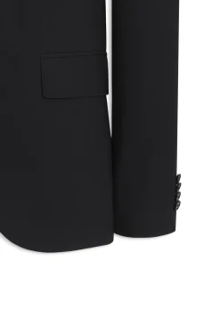 Zweiteiliger Regular-Fit Anzug aus Stretch-Wolle