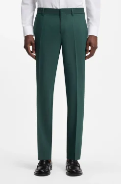 Zweiteiliger Slim-Fit Anzug aus Performance-Stretch-Twill