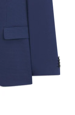 Zweiteiliger Slim-Fit Anzug aus Performance-Stretch-Twill