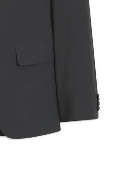 Zweiteiliger Slim-Fit Anzug aus Woll-Mix