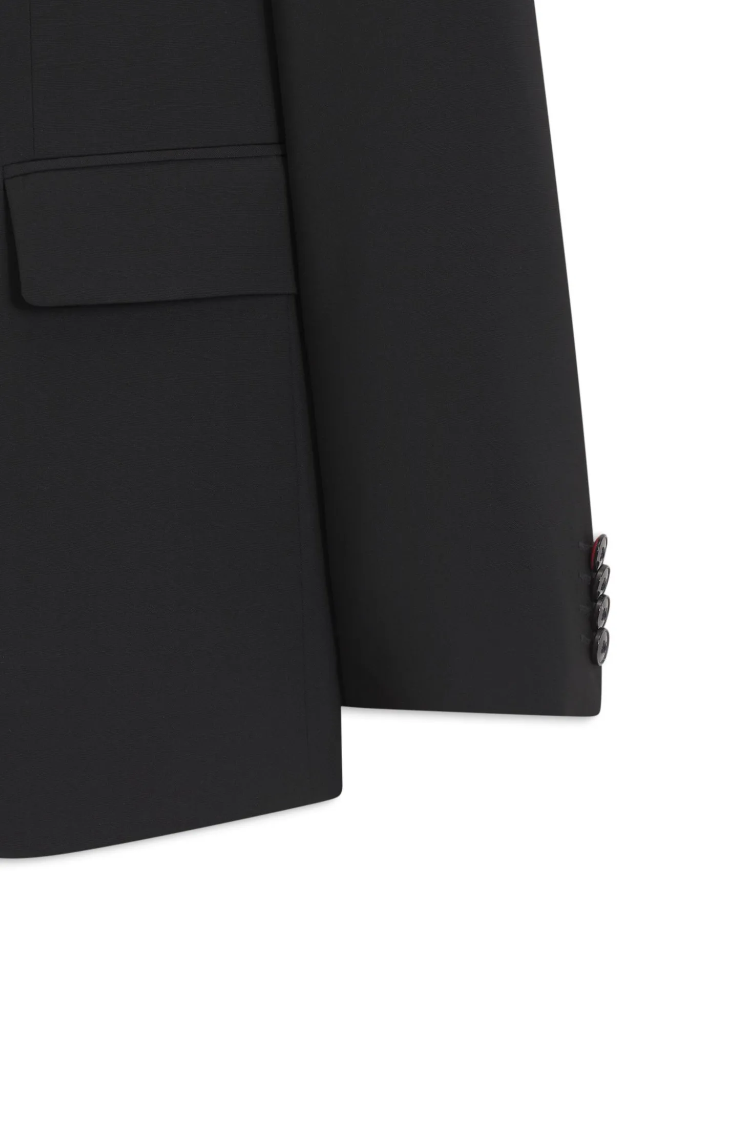 Zweiteiliger Slim-Fit Anzug aus Woll-Mix